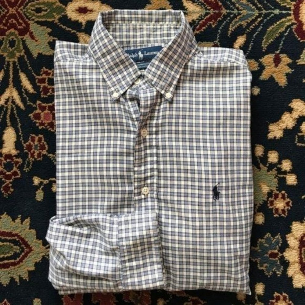 Polo Button Down Plaid Men’s Yarmouth Fit
